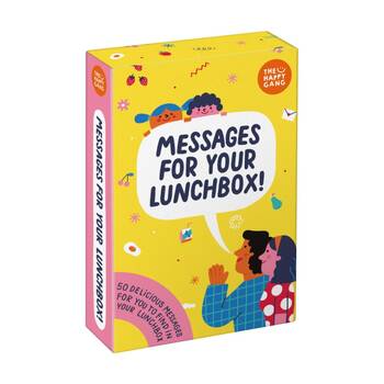 50pc The Happy Gang Messages For Your Lunchbox Childrens/Kids Cards 6Y+