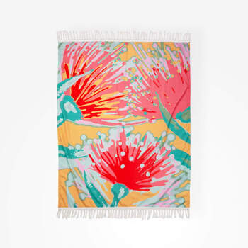 Rayell Canvas Throw Blanket All in Bloom Original 130x170cm