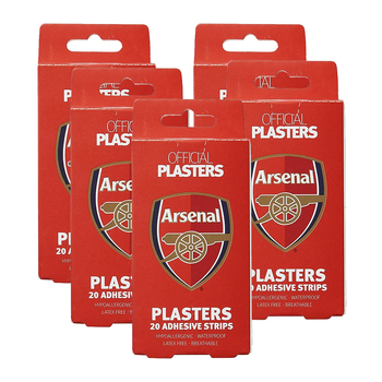 100pc EPL Arsenal F.C. Adhesive Bandages Plasters   