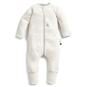 Ergo Pouch Layers Long Sleeve : OC TOG: 0.2 Size: 6-12 Months - Grey Marle