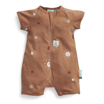 Ergopouch Baby Layers Short Sleeve  Tog 0.2 Size 0-3 Months Sunny
