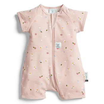 Ergopouch Baby Layers Short Sleeve  Tog 0.2 Size 3-6 Months Daisies