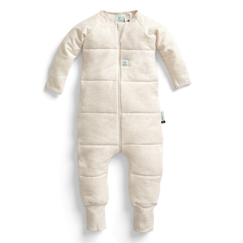 ErgoPouch Sleep One Piece TOG 3.5 Size 6-12 Months - Oatmeal Marle