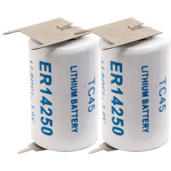 2PK 3.6V LITHIUM BATTERY WITH TAGS