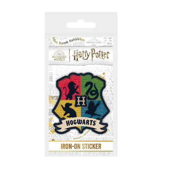 Wizarding World Harry Potter Themed Hogwarts Crest Iron-On Patch