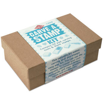 10pc Essdee Carve-A-Stamp Mastercut Printing Carving Art Kit 50x145x95mm