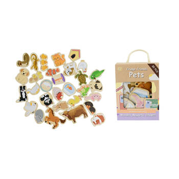 30pc Koala Dream Fridge Friends Pets Wooden Magnets/Toy 2y+