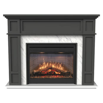 Eltham 2kW Mantle w/26'' LED Firebox