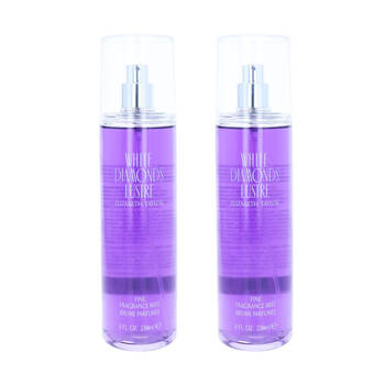 2PK White Diamonds Lustre Body Mist Spray For Women 250ml