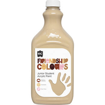 Educational Colours Friendship Skin Tone Colour Acrylic Paint 2L Olive
