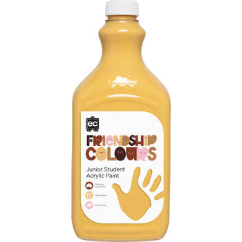 Educational Colours Friendship Skin Tone Colour Acrylic Paint 2L Sand