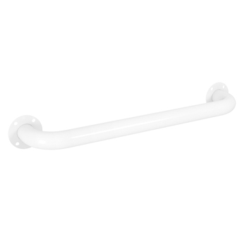 Evekare Exposed Flange Grab Rail 450mm x 32mm White