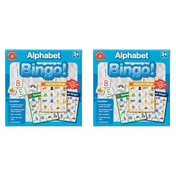 2PK Learning Can Be Fun Alphabet Bingo Educational Childrens Toy 3y+