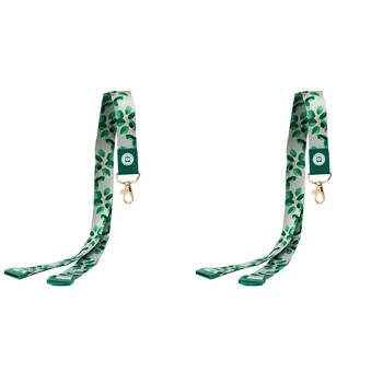 2PK Learning Can Be Fun Eucalyptus Essentials Teacher ID/Keys Lanyard 42cm
