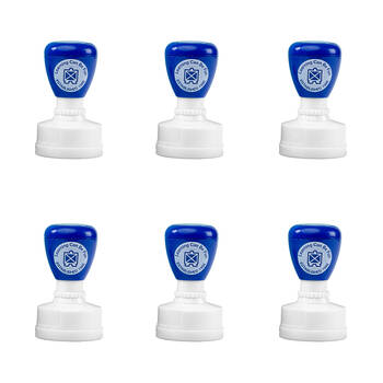 6PK Learning Can Be Fun Giggle & Grow Keep It Up Self-Inking Merit Stamp Blue