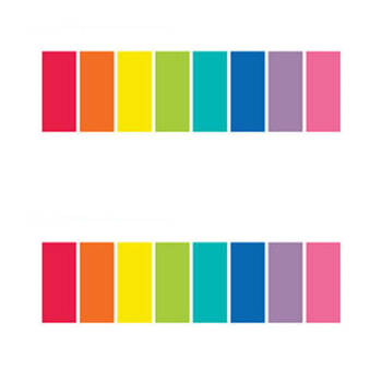 2x 12pc Learning Can Be Fun Giggle & Grow Magnetic Border Pack 60 x 4cm