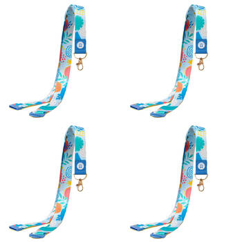 4PK Learning Can Be Fun Growing Minds Teacher ID/Keys Lanyard 42cm