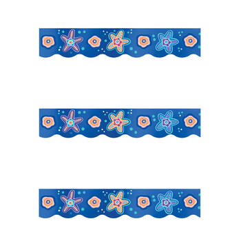 3x 12pc Learning Can Be Fun Ocean Country Die-Cut Border Pack 90cm x 7cm