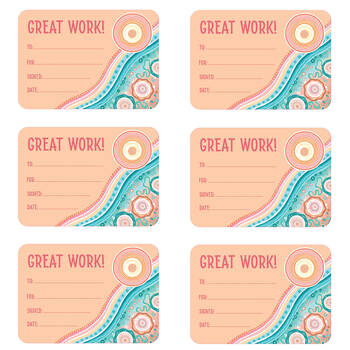 6x 30pc Learning Can Be Fun Sacred Country Great Work Certificates A5