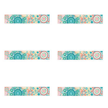 6x 12pc Learning Can Be Fun Sacred Country Border Pack 90cm x 7.5cm