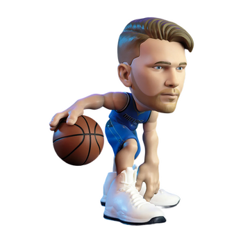 NBA Basketball Luka Doncic Dallas Mavs Blue Jersey Minis Figure Toy 6in