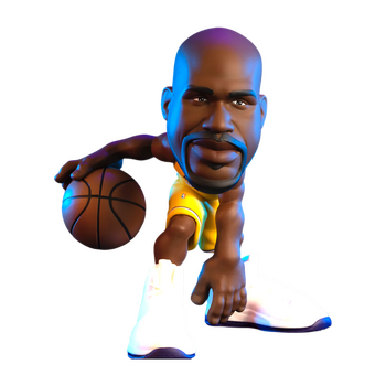 NBA Basketball Shaq ONeal Los Angeles Lakers Minis Legends Figure Toy 6in