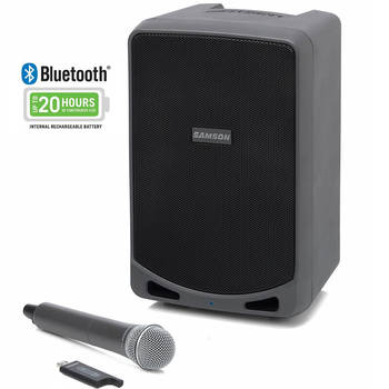 Samson Expedition XP106w PA/Amp Bluetooth 20hrs Wireless Speaker System & Mic