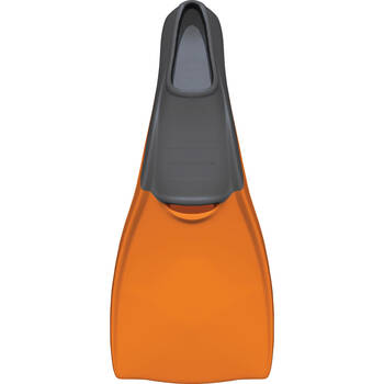 Mirage Long Blade Rubber Diving & Snorkelling Fins Small Orange