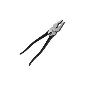AgBoss Wire Fencing Pliers 200mm/8 Inch With Flat Nose Black