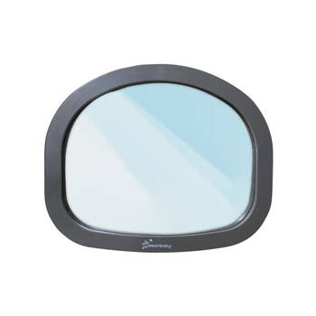 Dreambaby Ezy-Fit Large Arched Rear View Mirror 29x24cm - Grey