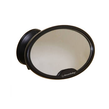 Dreambaby Ezy-View Baby Mirror w/ Suction Cup - Black