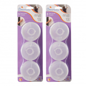 6pc Dreambaby Baby Safety Door Knob Covers