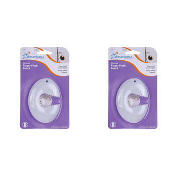 2PK Dreambaby Silicone Finger Pinch Guard Child Proof Door Stopper