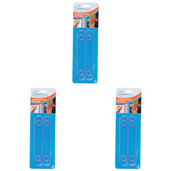 3x 2pc Dreambaby Multi-Purpose Latches Replacement Straps