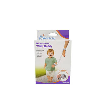 Dreambaby Within Reach Wrist Buddy Kids/Toddler Harness - Grey
