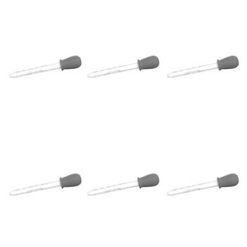 6PK Dreambaby Medicine Dropper Liquid Dispenser - Grey
