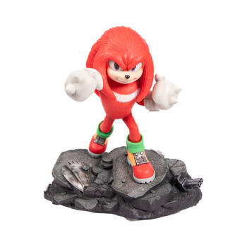 Sonic The Hedgehog 2 Knuckles Standoff Statue Collectable
