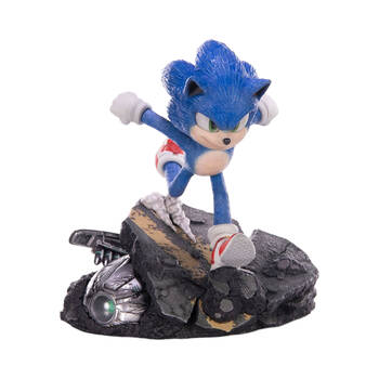 Sonic The Hedgehog 2 Sonic Standoff Statue Collectable