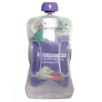 Dreambaby Pouch Pal 15cm Storage Holder Baby 6m+ For Food Pouches