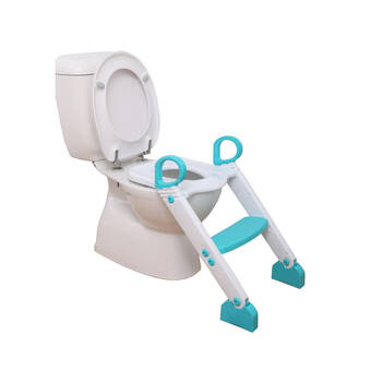 Dreambaby Step-Up Toilet Bathroom Topper 39x64cm - Aqua