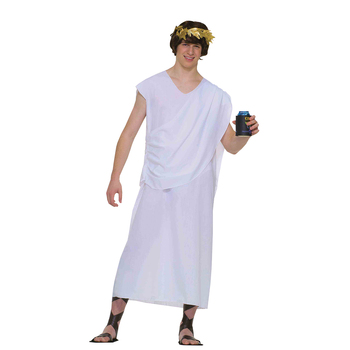 Rubies Ancient Roman Toga Halloween Costume/Outfit White - Teen