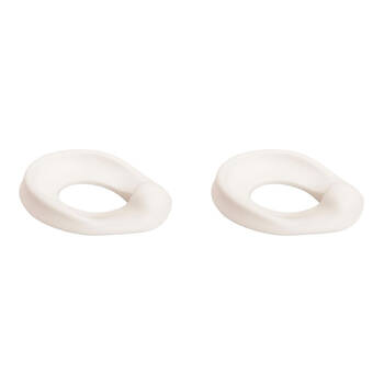2PK Dreambaby Soft Potty Training Toilet Cushion Seat 26x32cm - White