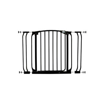 Dreambaby F160 Black Gate + 2 X F159 Black 9cm Extensions