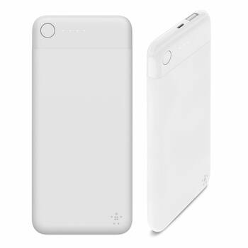 Belkin Boost Charge Power Bank 5000mAh w/ Lightning Connector White