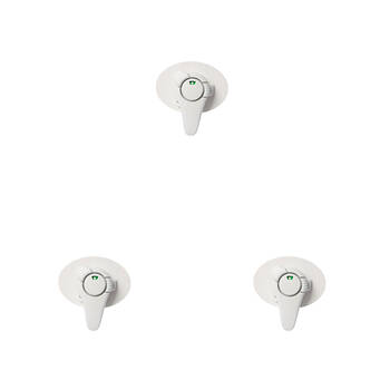 3PK Dreambaby Ezy-Check Swivel Lock Appliance Latch Childproof