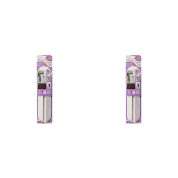 2PK Dreambaby Watch The-Step Non-Slip Plastic Gate Ramp - White