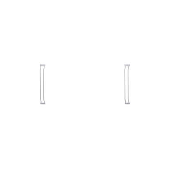 2PK Dreambaby 9cm Extension For Doorway/Hallway Gate F854/F867 Liberty