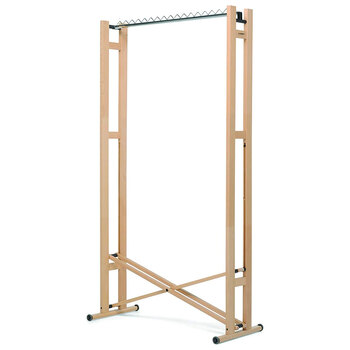 Foppapedretti Snake 90 Portable Clothes Rack Natural