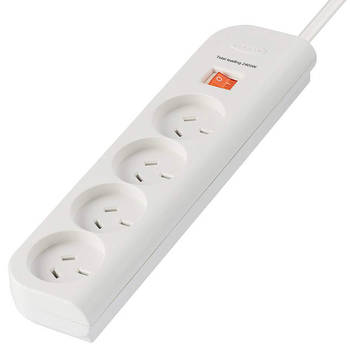 Belkin Power Board Surge Protector 4 Outlet 1m Cord