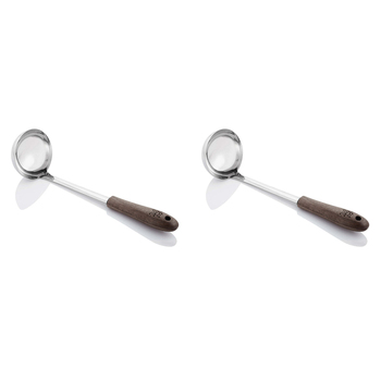2PK Stanley Rogers Black Walnut/Stainless Steel Soup Ladle